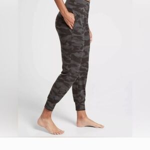 Athleta Black Camo Joggers